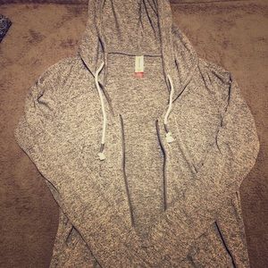 Super soft grey hoodie size Medium never worn